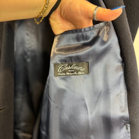 Zylos by George Machado Cashmere Blend Overcoat - Made in Hungary - Picture 6 of 8